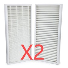 Kit filtri di ricambio (2 pz) adatti per Proxon FWT&P serie P1 P2 classe filtro F7+G4