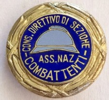 DISTINTIVO CONSIGLIO DIRETTIVO DI SEZIONE ASSOCIAZIONE NAZIONALE COMBATTENTI ANC