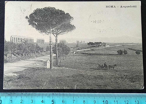 Roma 1915 acquedotto - ",
