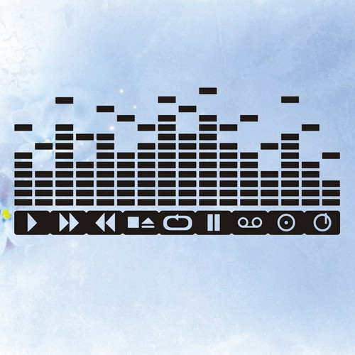 Adesivo murale ritmo - , musica