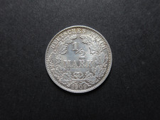 1/2 marco 1909 D / J. 16 |