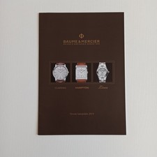 Baume & Mercier 2014 Brochure Pieghevole Usato C01188
