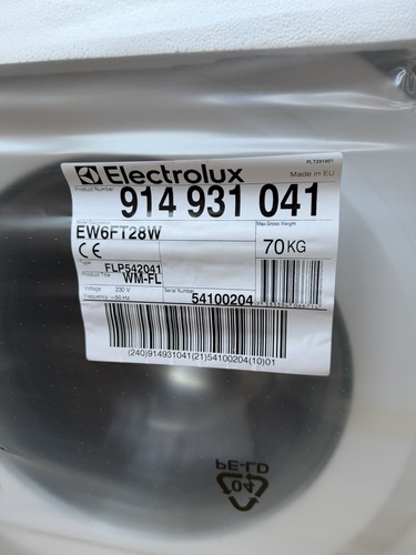 Lavatrice electrolux ew6ft28w - lavatrice,