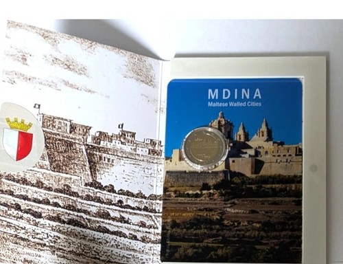 Mdina euro commemorative - mdina,