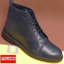 STIVALI UOMO   ANFIBI scarpe  militari  39 40 41 42 43 44 45  ITALY bleu    VVV