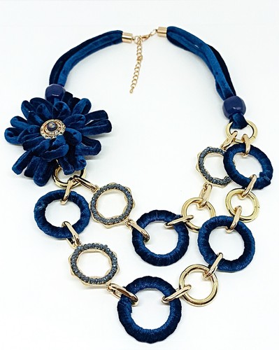Collana fili catena e - a,