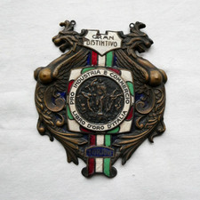 PLACCA DISTINTIVO LIBRO D'ORO