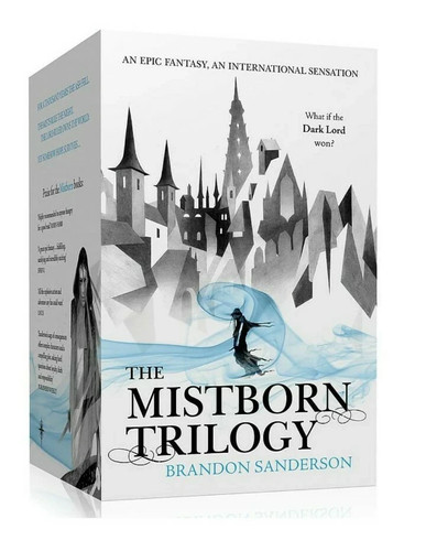 Mistborn trilogy books boxed - 3,