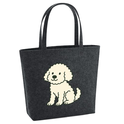 Shopper feltro maltipoo - shopper,
