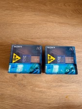 2x Mini Disc Sony 5x 80 min