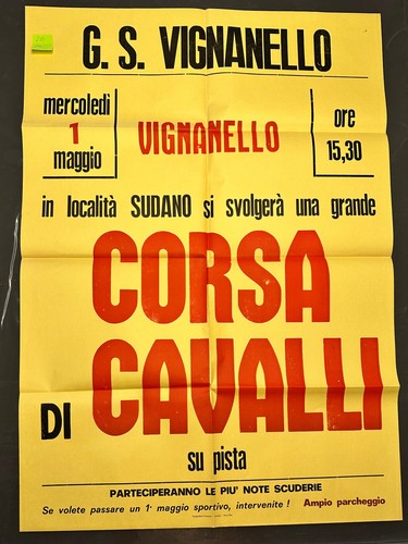 209 manifesto pubblicità - 209,