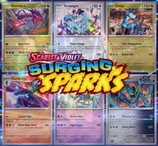 Pokemon TCG SV08 Scintille Urgenti | Scegli la tua carta | Reverse Holo/Holo/Raro
