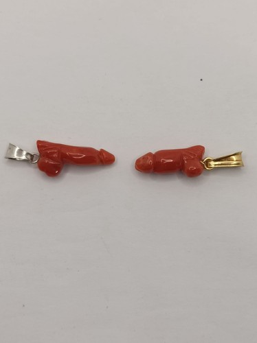 Ciondolo corallo rosso - ciondolo,