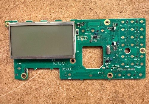 Icom 718 scheda display - icom,