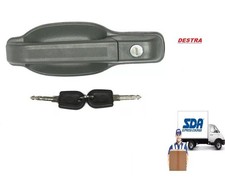 COPPIA MANIGLIA APRI PORTA ANTERIORE ESTERNA  C/CHIAVE IVECO DAILY 89>99 SX+DX