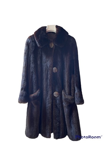 Pelliccia visone nero - pelliccia,