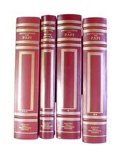 IDEA REGALO LUSSO ENCICLOPEDIA DEI PAPI TRECCANI RELIGIONE TEOLOGIA  ROMA ANTICA