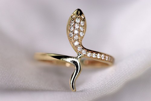 Anello oro 9kt - anello,