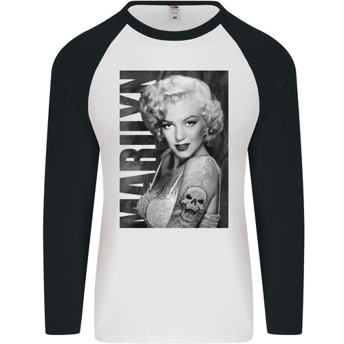 Marilyn tattoo uomo - uomo, maglietta