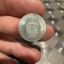 6 Kreuzer 1849 A Argento