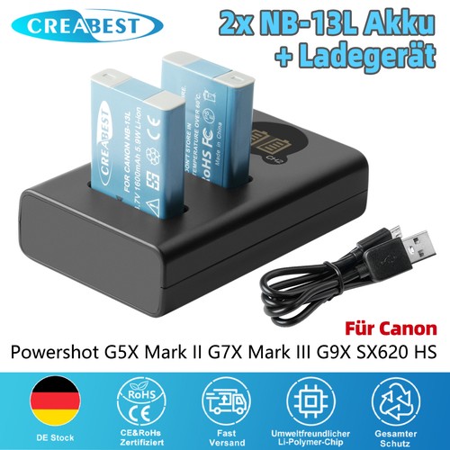 13l batteria e - nb-13l,