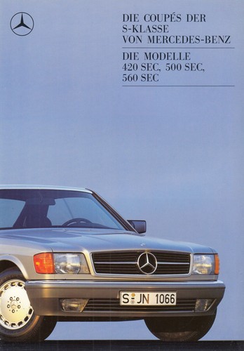 Mercedes classe coupe sec - s,