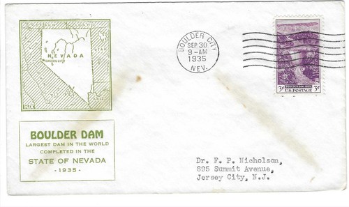 Hux fdc 1935 - 1935, diga
