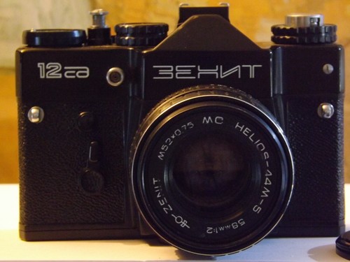 Macchina fotografica zenit - fotografica,