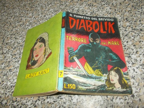 Diabolik prima serie - prima, 1°serie