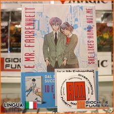 Io e Mr. Fahrenheit - 4 volumi! Serie MANGA in italiano! Serie completa!