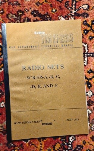 Manuale tecnico radio - sets, tm