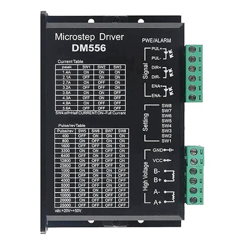 Dm556 cnc driver - driver, motore