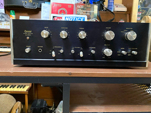 Sansui 555a integrated - au-555a,
