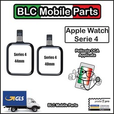 Touch Screen per Apple Watch SERIE 4 40mm 44mm Vetro con PELLICOLA OCA Digitizer