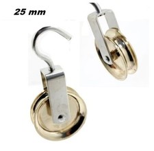 CARRUCOLA PULEGGIA A GANCIO IN