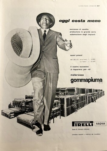 Pirelli materasso gommapiuma - pirelli,