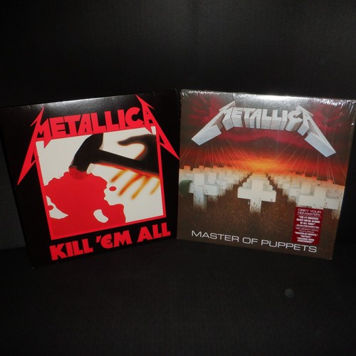 Metallica vinyl lot - metallica, kill