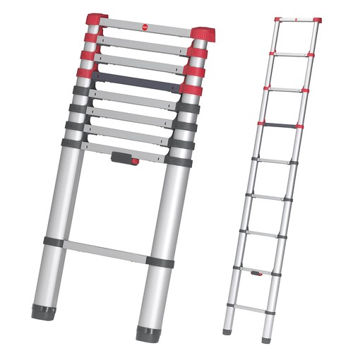 Scala alluminio hailo con 9 - scala,