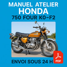 Manuel atelier honda - manuel, 750