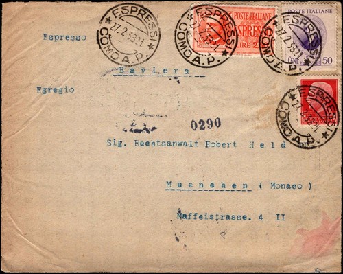 1933 italia espresso como - espresso, a