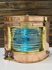 Luce nave in rame Styrbord -