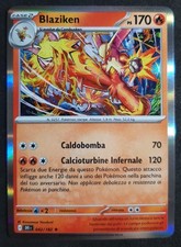 BLAZIKEN DRI 042/182  Rara Holo Foil in Italiano POKEMON Rivali Predestinati