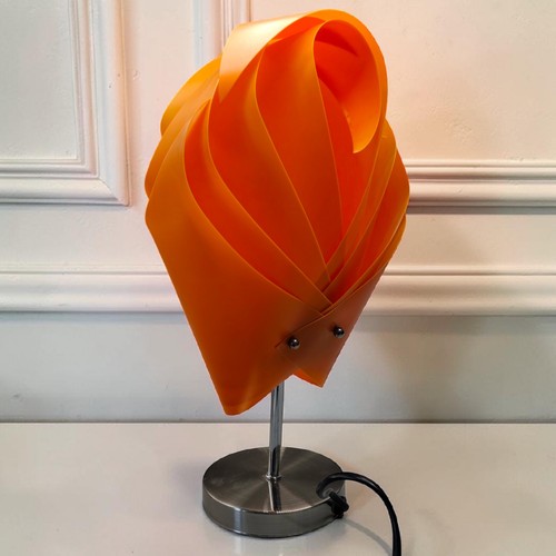 1970s ribbon table lamp - ribbon,