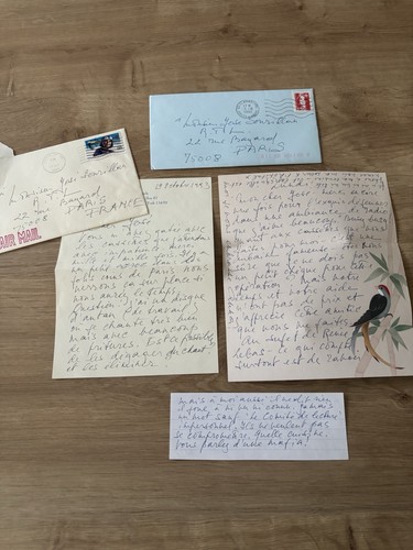 Divers courriers lettres - courriers,