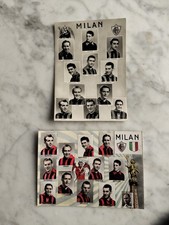 Lotto 2 Cartoline AC MILAN