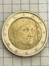 Moneta 2 due euro Boccaccio commemorativa 1313 2013 Italia