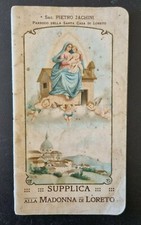 Antico libretto la Supplica alla Madonna di Loreto Anno 1912