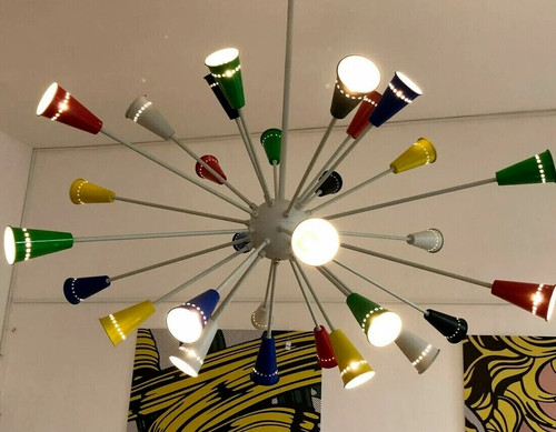 Lampadario stile metà secolo