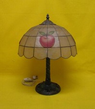 ✅ MERAVIGLIOSA ANTICA LAMPADA MOSAICO EPOCA 900 TABLE LAMP ANTIQUE - 3850