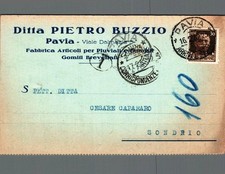 Pavia Pietro Buzzio Fabbrica articoli per pluviali F. piccolo  spedita